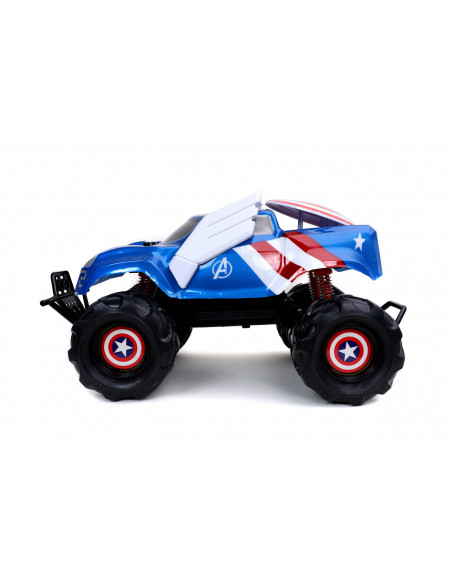 Masinuta Cu Telecomanda Marvel Rc Captain America Scara