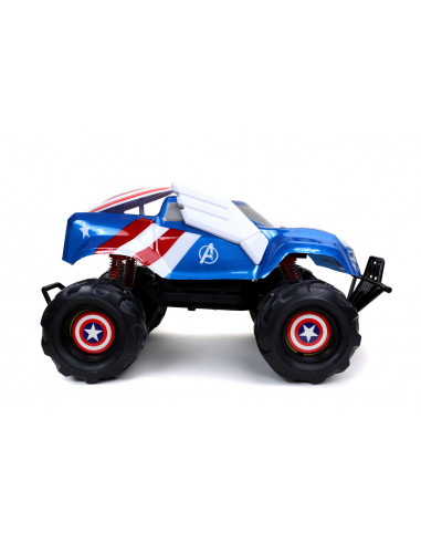 Masinuta Cu Telecomanda Marvel Rc Captain America Scara