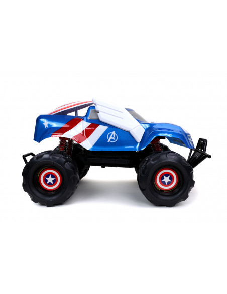Masinuta Cu Telecomanda Marvel Rc Captain America Scara