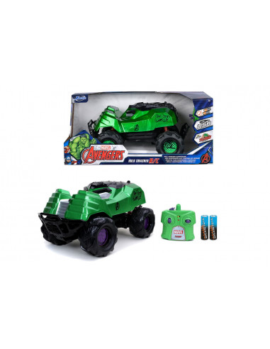 Masinuta Cu Telecomanda Marvel Rc Hulk Smasher Scara