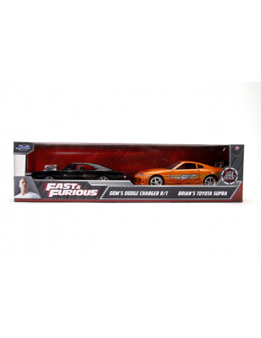 Fast And Furious Set 2 Masini Metalice Scara 1:32,253204003
