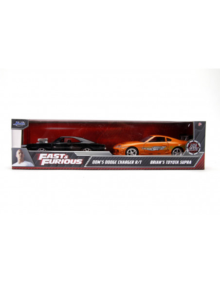 Fast And Furious Set 2 Masini Metalice Scara 1:32,253204003