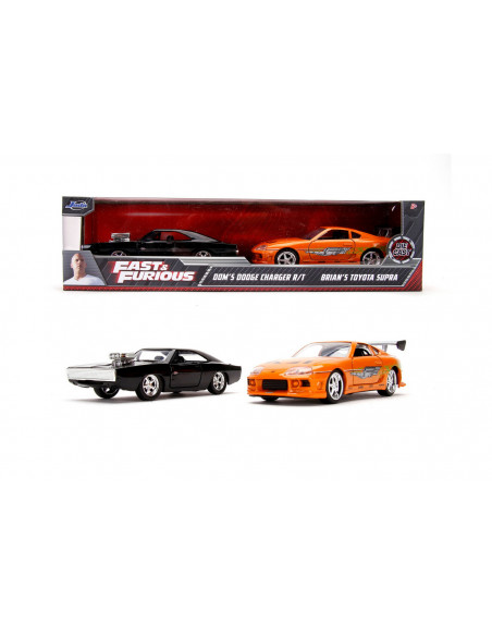 Fast And Furious Set 2 Masini Metalice Scara 1:32,253204003