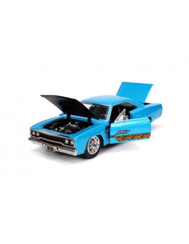 Looney Tunes Road Runner Set Masinuta Metalica 1970 Plymouth