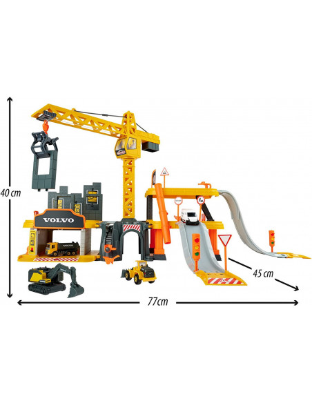 Majorette Pista Creatix Construction 5 Masinute Volvo,212050032