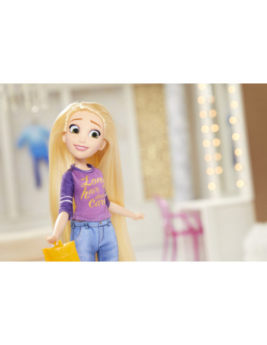 Papusa Printesa Rapunzel Colectia Comfy Squad,E8393_E8402