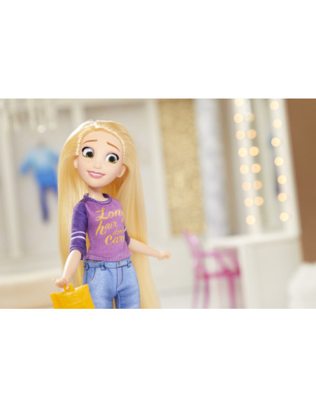 Papusa Printesa Rapunzel Colectia Comfy Squad,E8393_E8402