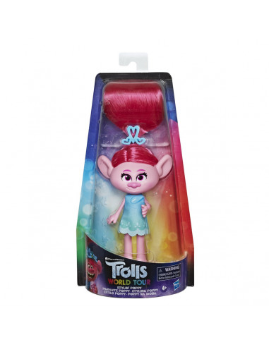 Trolls Figurina Fashion Poppy Cu Stil,E8006_42002