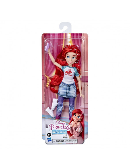 Papusa Printesa Ariel Colectia Comfy Squad,E9160