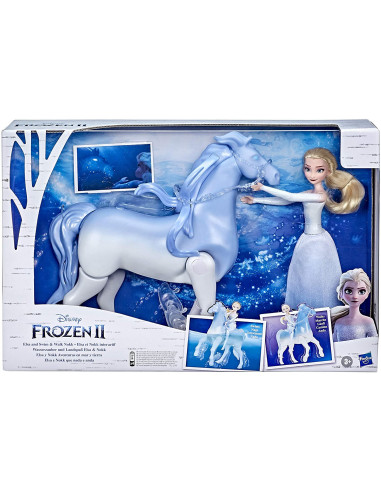 Set Frozen2 Cu Papusa Elsa Si Nokk Spiritul Mitic,E6716