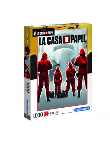 Puzzle La Casa De Papel 1000 De Piese Clementoni,1260-39532