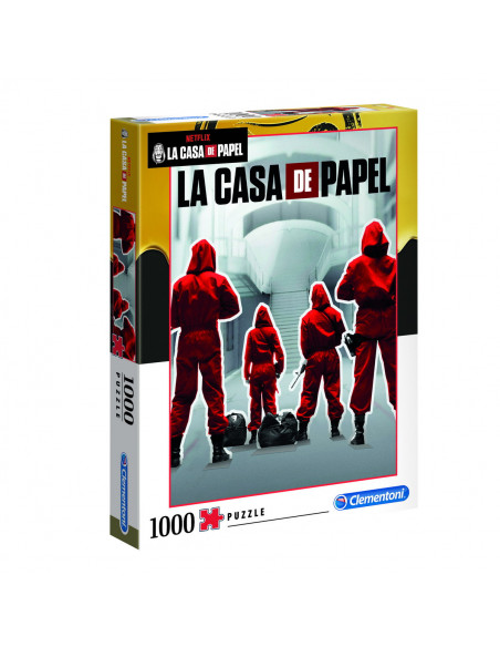 Puzzle La Casa De Papel 1000 De Piese Clementoni,1260-39532