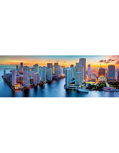 Puzzle Trefl 1000 Panorama Miami La Apus,29027