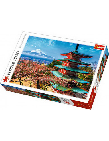 Puzzle Trefl 1500 Muntele Fuji,26132