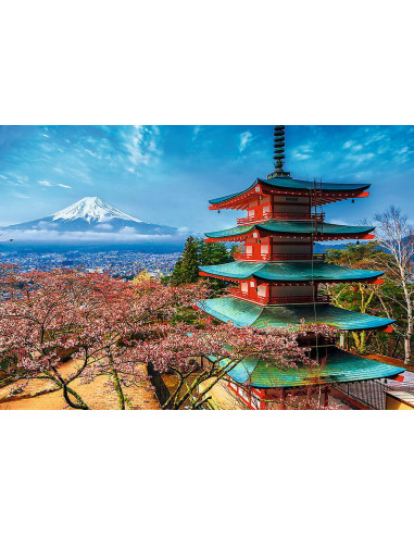 Puzzle Trefl 1500 Muntele Fuji,26132