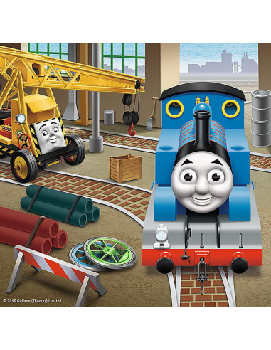 Puzzle Trefl 3in1 Thomas Intra In Actiune,34821