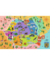 Puzzle Trefl Educational Cu Harta Romaniei,15543