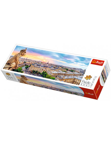 Puzzle Trefl Panorama 1000 Imagine De Pe Catedrala Notre Dame