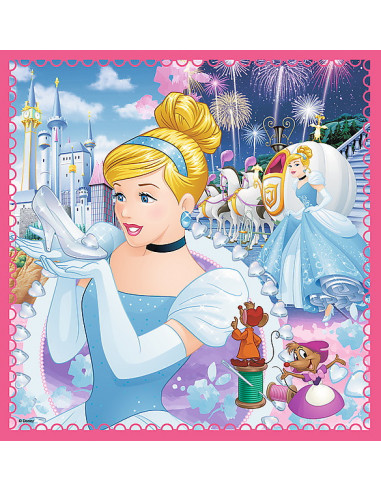 Puzzle Trefl 3in1 Lumea Minunata A Printeselor,34833