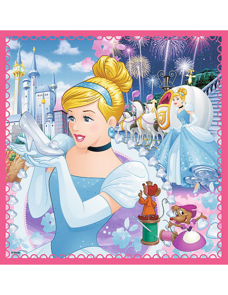 Puzzle Trefl 3in1 Lumea Minunata A Printeselor,34833