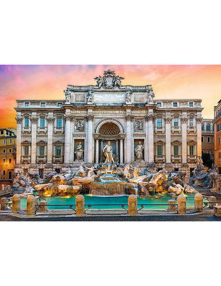 Puzzle Trefl 500 Fontanna Di Trevi Roma,37292