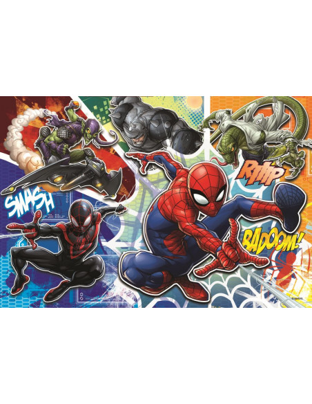 Puzzle Trefl 60 Curajosul Spiderman,17311