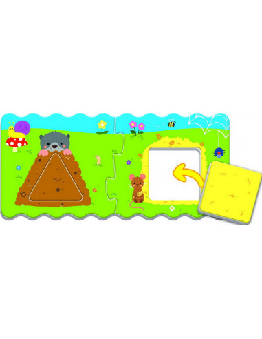 Puzzle Trefl Baby Clasic Sorteaza Formele 12 Piese,36078