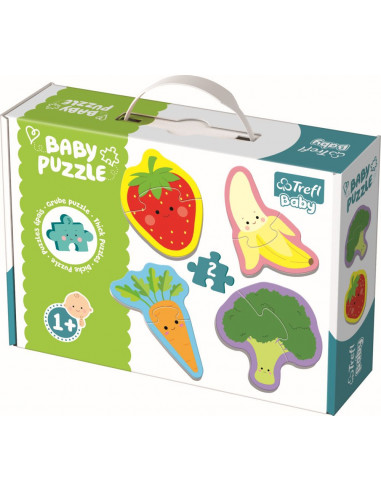 Puzzle Trefl Baby Clasic Fructe Si Legume 8 Piese,36076