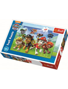 Puzzle Trefl 60 Patrula Catelusilor Gata De Actiune,17321