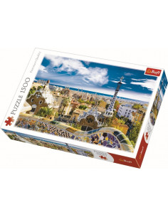 Puzzle Trefl 1500 Park Barcelona,26147