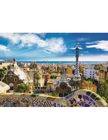 Puzzle Trefl 1500 Park Barcelona,26147