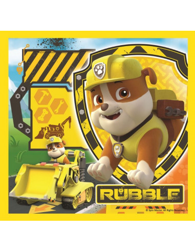 Puzzle Trefl 3in1 Eroii Catelusi,34839