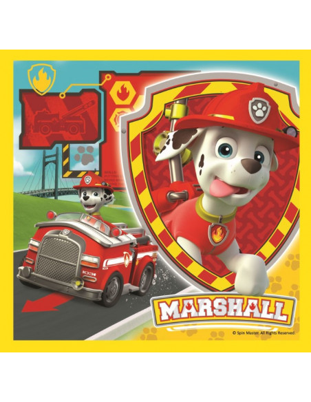 Puzzle Trefl 3in1 Eroii Catelusi,34839