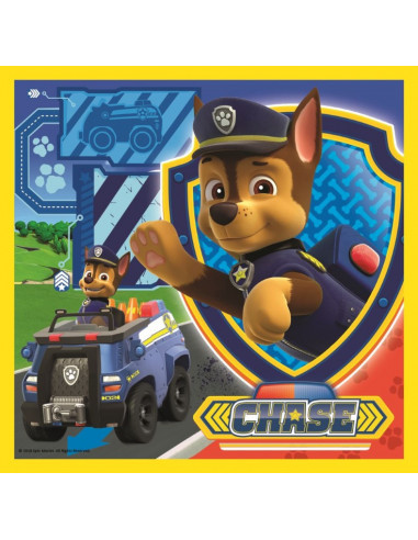 Puzzle Trefl 3in1 Eroii Catelusi,34839