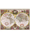 Puzzle Trefl 2000 Harta Noua A Mapamondului,27095
