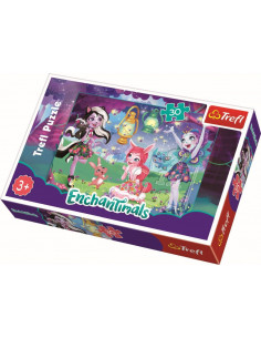 Puzzle Trefl 30 Magia Enchantimals,18236