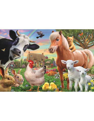 Puzzle Trefl 60 Ferma Fericita,17320