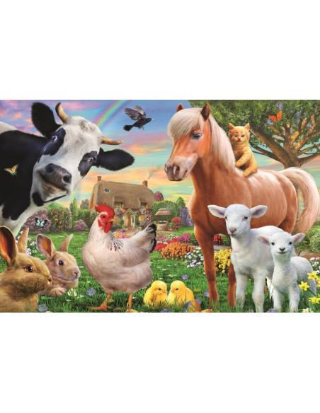 Puzzle Trefl 60 Ferma Fericita,17320