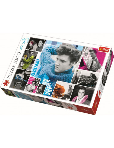 Puzzle Trefl 1000 Elvis Presley Intotdeauna Tanar,10541