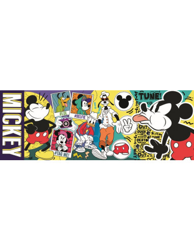 Puzzle Trefl Panorama 500 Legendarul Mickey Mouse,29511