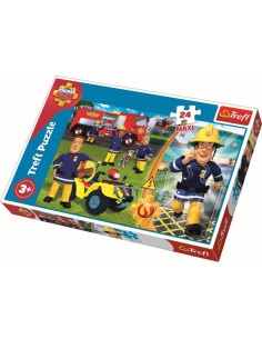 Puzzle Trefl 24 Maxi Bravul Pompier Sam,14290