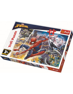 Puzzle Trefl 24 Maxi Curajosul Spiderman,14289