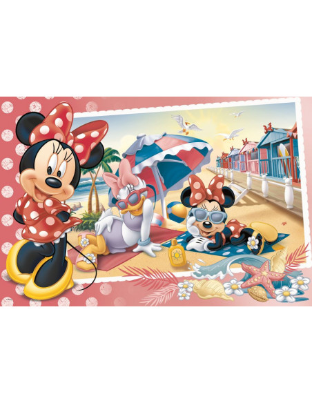 Puzzle Trefl 24 Maxi Minnie In Vacanta,14292