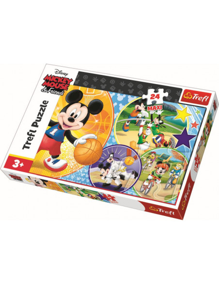 Puzzle Trefl 24 Maxi Este Timpul Pentru Sport,14291