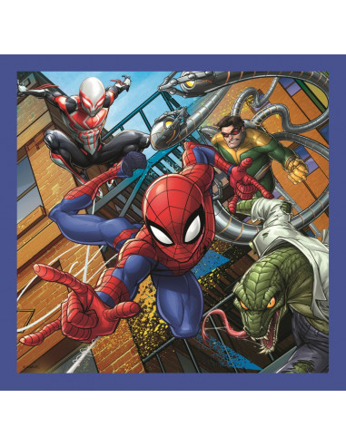 Puzzle Trefl 3in1 Forta Paianjenului,34841
