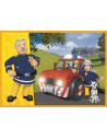 Puzzle Trefl 4in1 Pompierul Sam In Actiune,34311