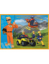 Puzzle Trefl 4in1 Pompierul Sam In Actiune,34311