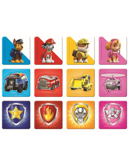 Puzzle Trefl 2in1 Memo Patrula Catelusilor,90790