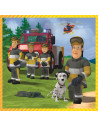 Puzzle Trefl 3in1 Pompierul Sam,34844