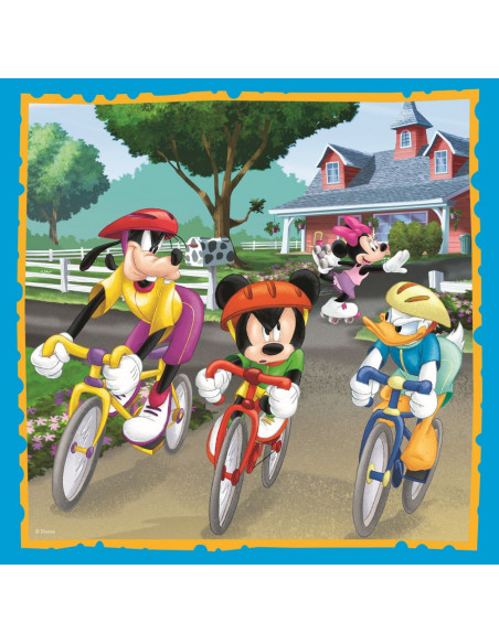Puzzle Trefl 3in1 Mickey Mouse Si Prietenii,34846